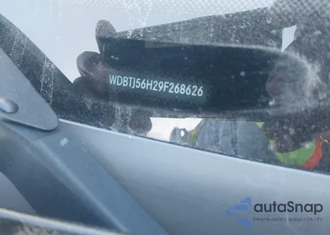 2009 Mercedes-Benz Clk 350 из США, поврежденный, VIN WDBTJ56H29F268626